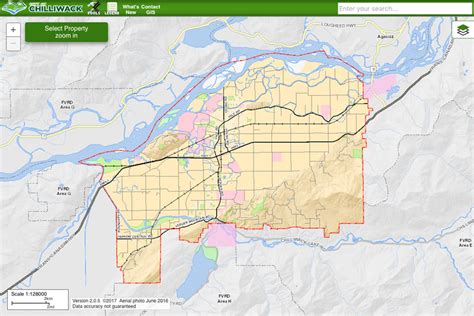 chilliwack online mapping.